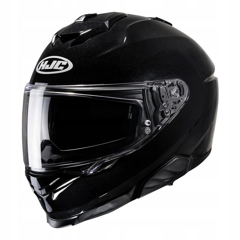Kask motocyklowy Hjc I71 Metal Black czarny pinlock Gratisy