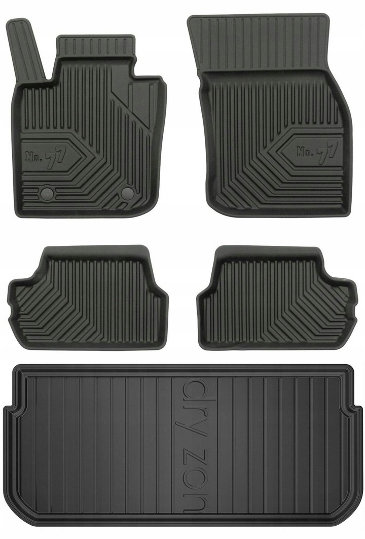 Set 77 Koberce a rohože Mini Cooper S od Hatchback 2014- s