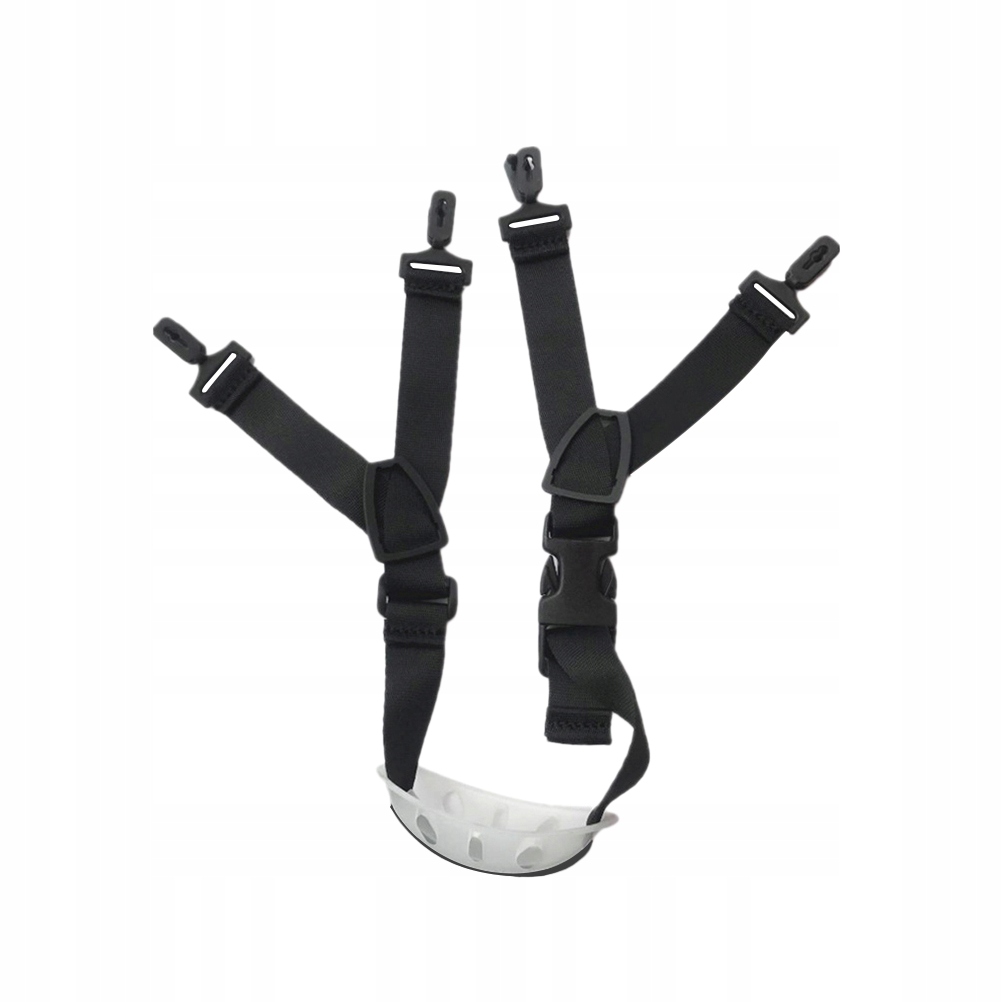 Kask z elastycznym paskiem podbródkowym