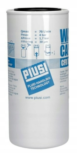 Filtr Separací Vody Piusi Cfd 70-30