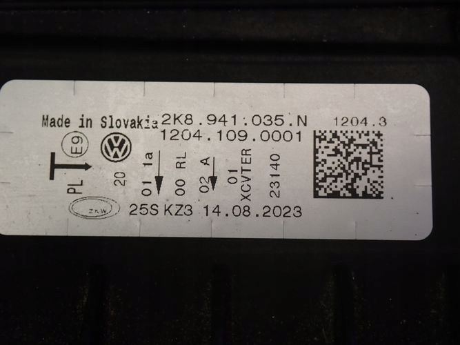 VW CADDY FULL LED 20- reflektor left light left 2K8941035N