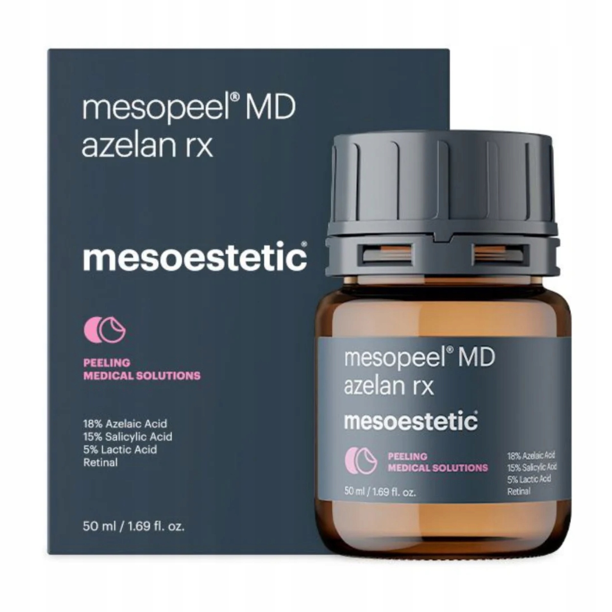Mesoestetic Mesopeel MD Azelan rx-kwas do cery wrażliwej 50ml+neutralizator