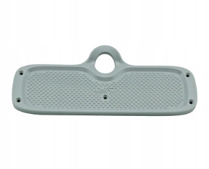 Ochraniacz pawęży 30x12 cm szary wew. pod silnik