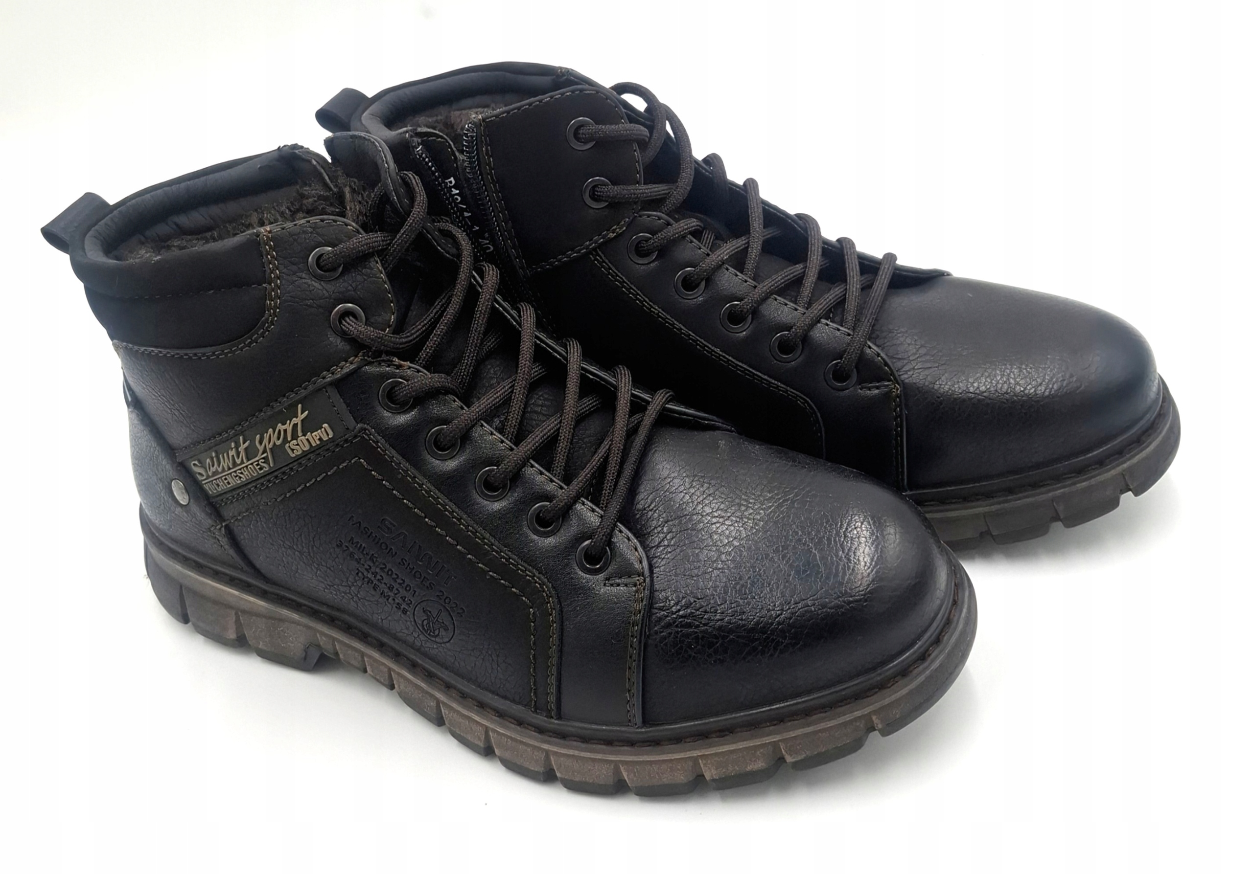 Pánské zateplené Kotníkové Boty Saiwit B1861-1 velikost 42