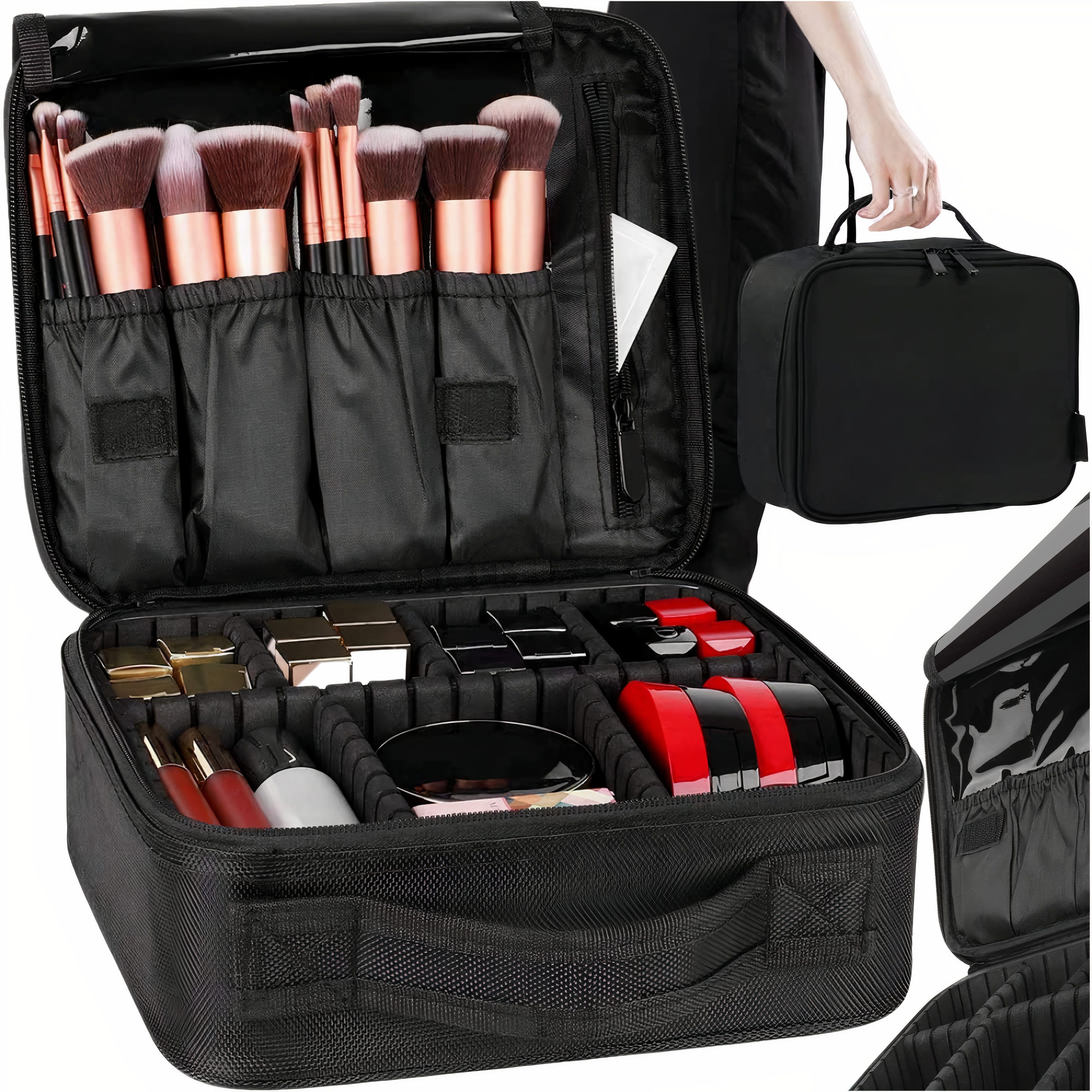 KUFEREK NA KOSMETYKI ORGANIZER ETUI KOSMETYCZKA Marka Modeus