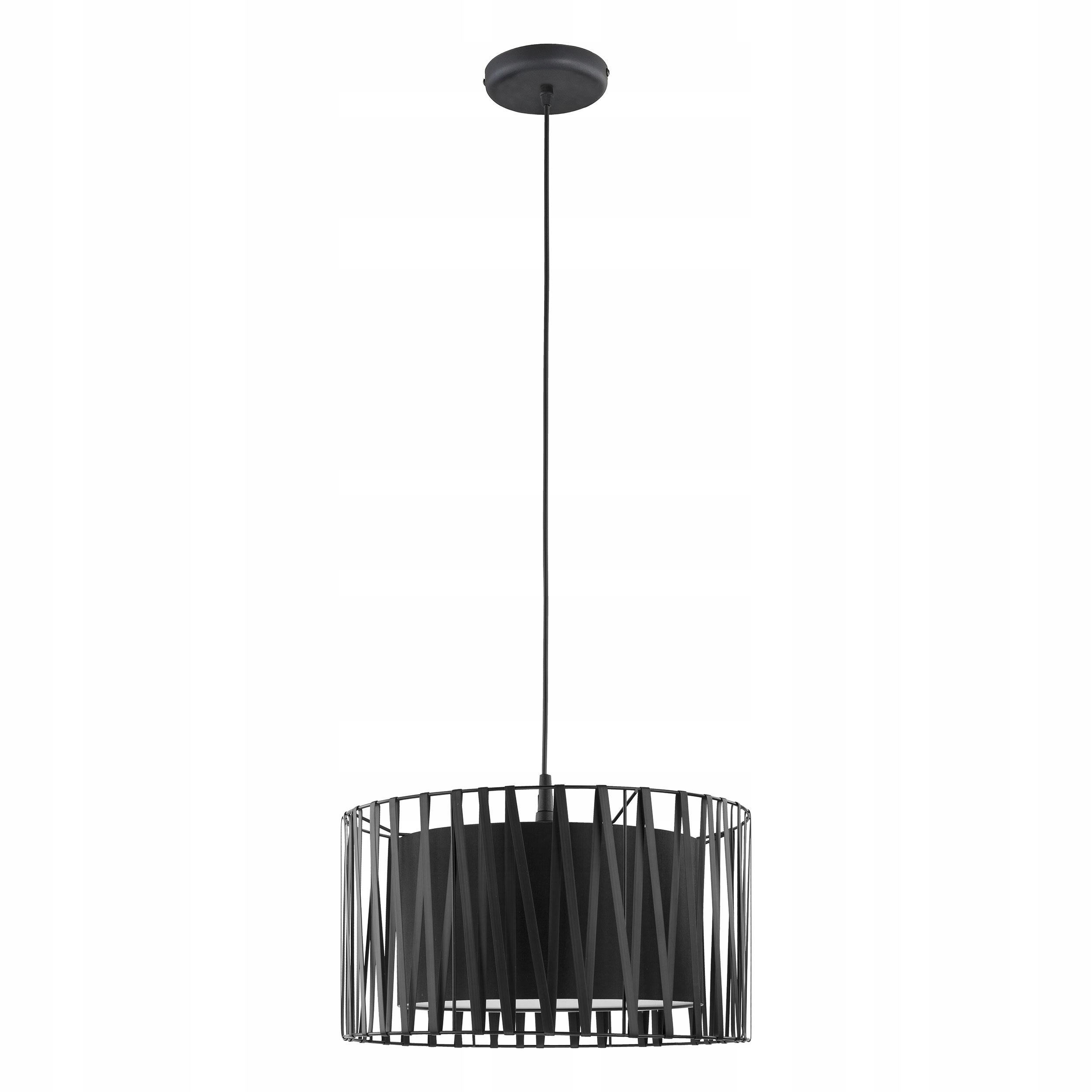 Závesná lampa TK-Lighting Harmony black S 1 – svetelné body E27