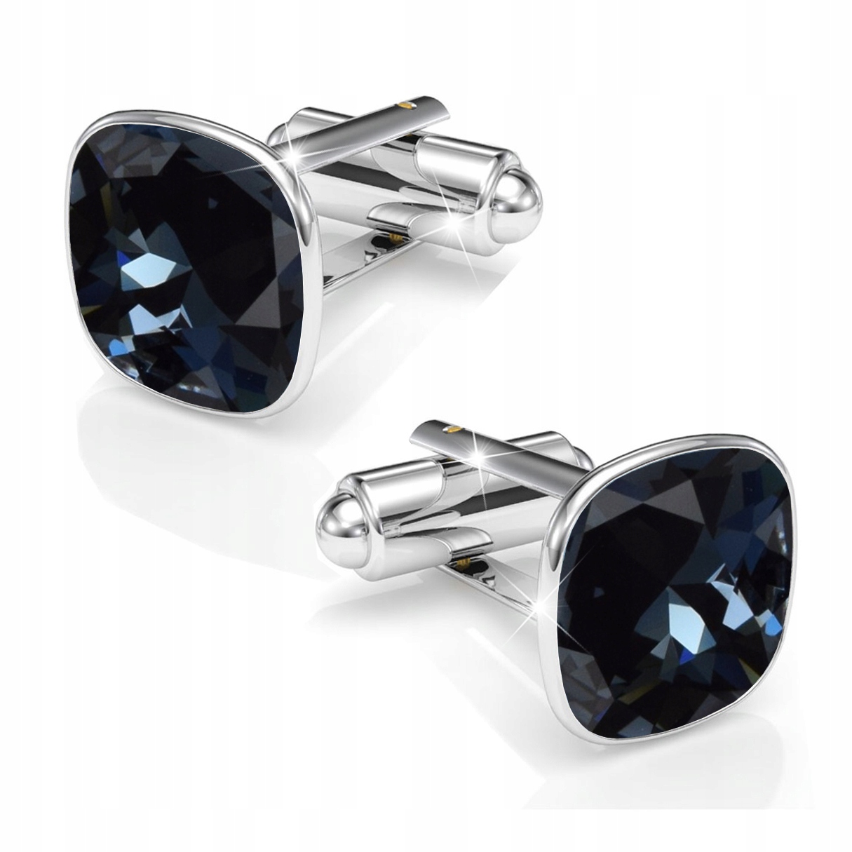 Manžetové knoflíčky Košile Stříbrné Stříbro 925 Dárek Dámské Svatební