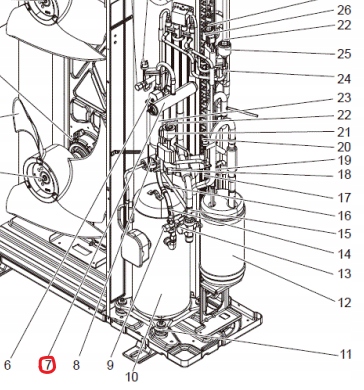 226828 S70E05403 4-WAY Valve Štvorcestný Ventil Mitsubishi