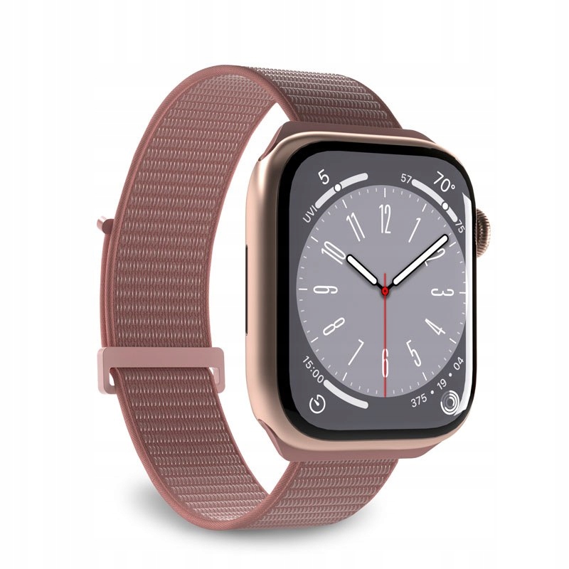 Pasek nylonowy Puro Sport do Apple Watch 38 40 41 mm różowy Puro
