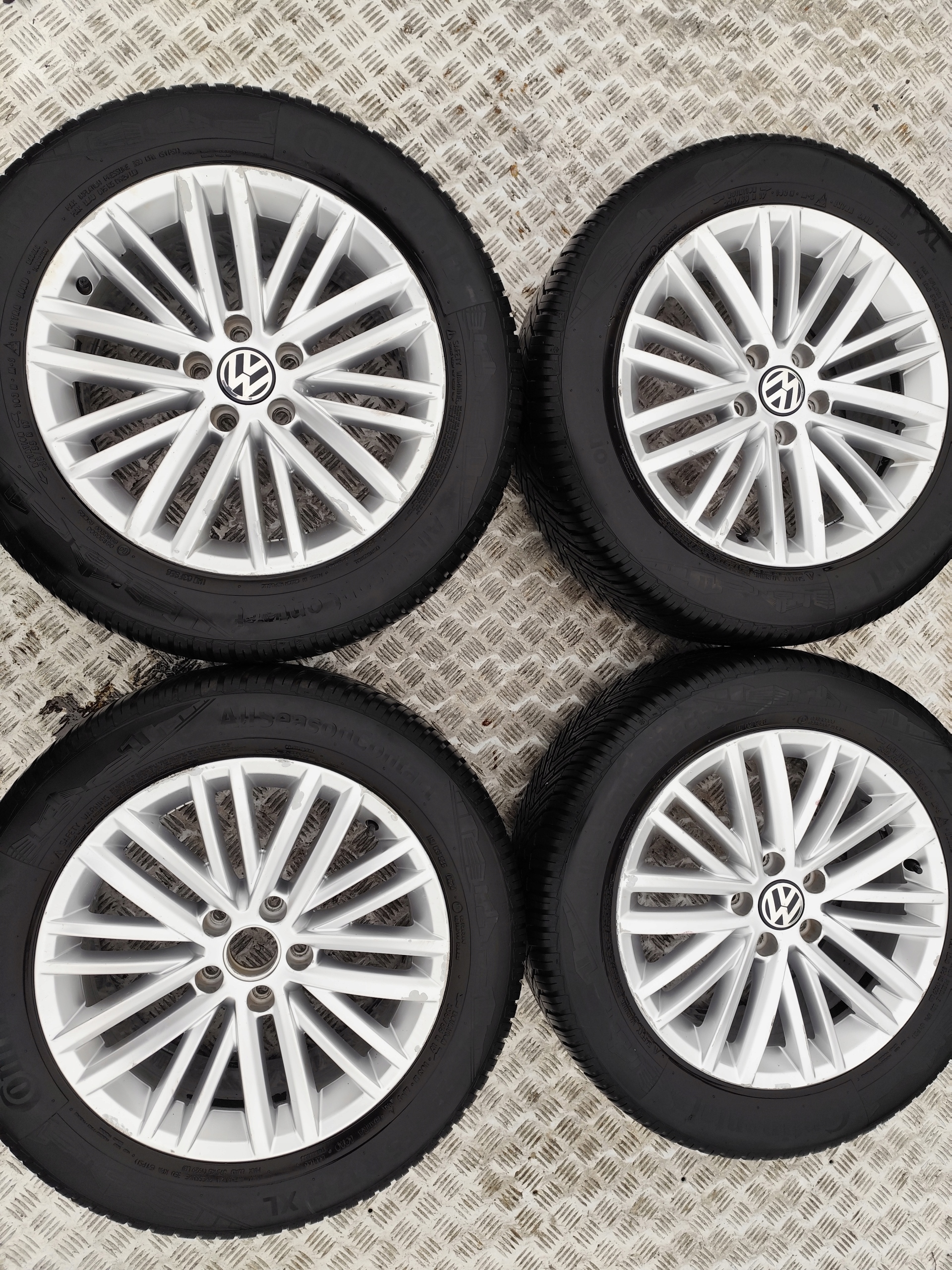 VW PASSAT B8 wheels ALU discs 235/55/17