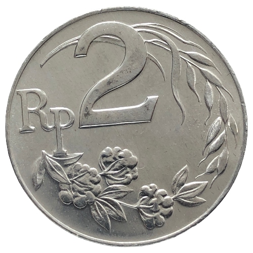 49036. Indonezja, 2 rupie, 1970r.