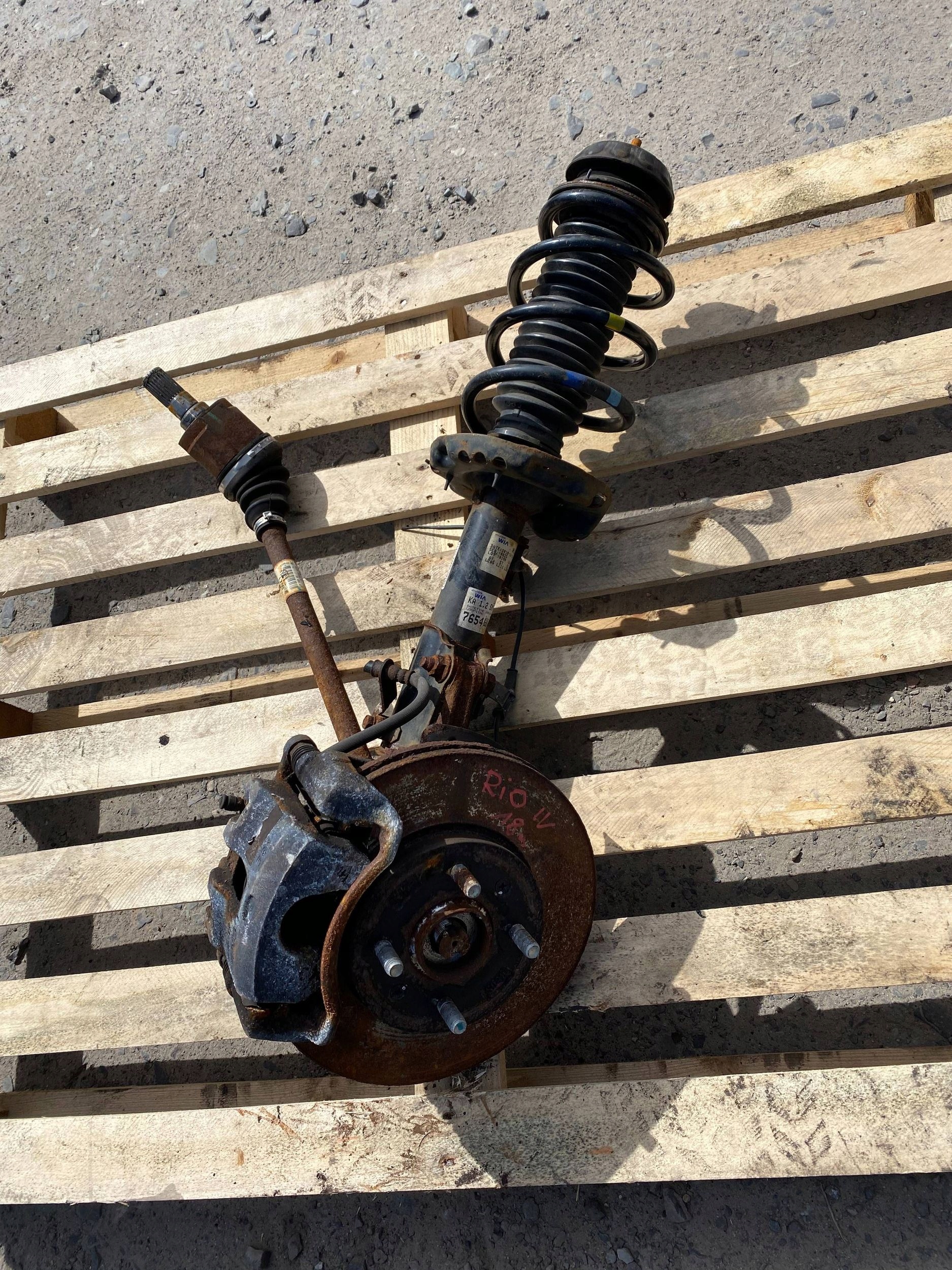 KIA RIO IV 1.2 B complete McPherson swing left front 54650-H8100