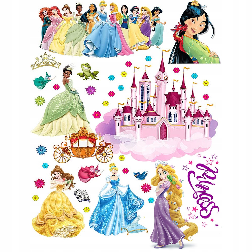 TATUAŻE ZMYWALNE DLA DZIECI DZIECIĘCE KSIĘŻNICZKI WZORY JAKOŚĆ Marka inny