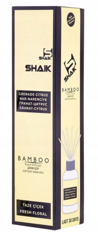 Zapach do domu Shaik Granat-Cytrus Kadzidło Rodzaj dyfuzor z patyczkiem