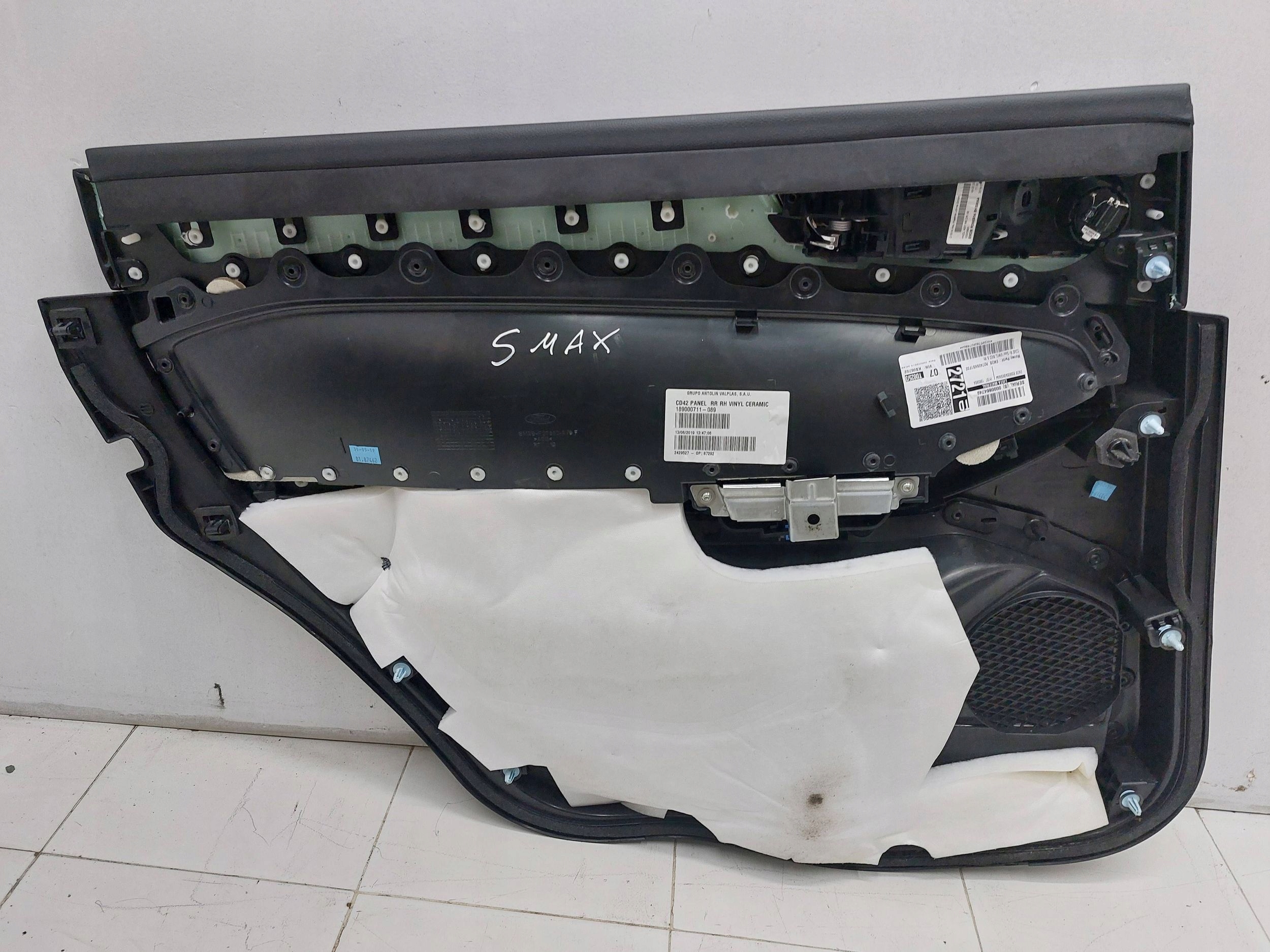 FORD S MAX MK2 GALAXY MK4 upholstery side door right rear part EM2B-R27630-A