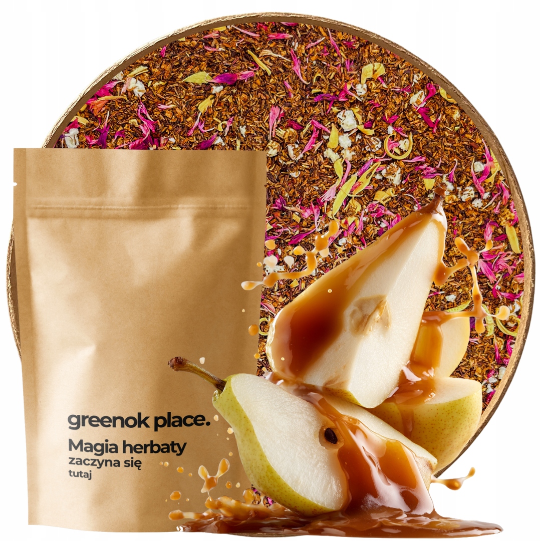 Levně Rooibos Karamelová Hruška 1000 g hruška karamel blahovičník čaj