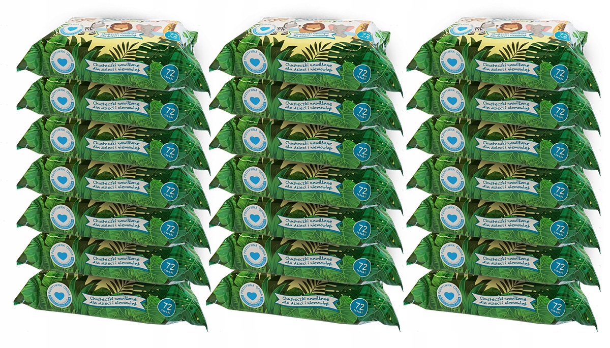 CHUSTECZKI NAWILŻANE DADA EVERYDAY 1512szt 21x72 Waga produktu z opakowaniem jednostkowym 4 kg