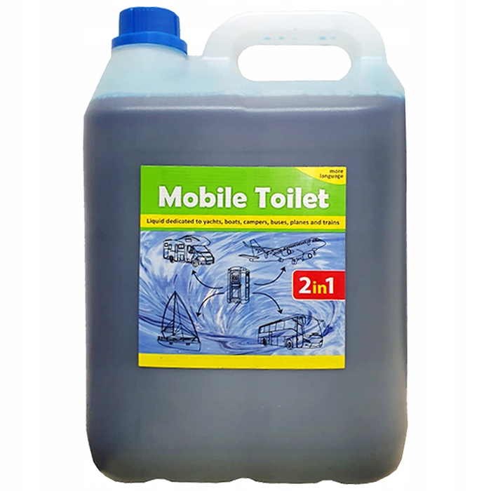 

Mobile Toilet płyn do toalet turystycznych 5L Blue