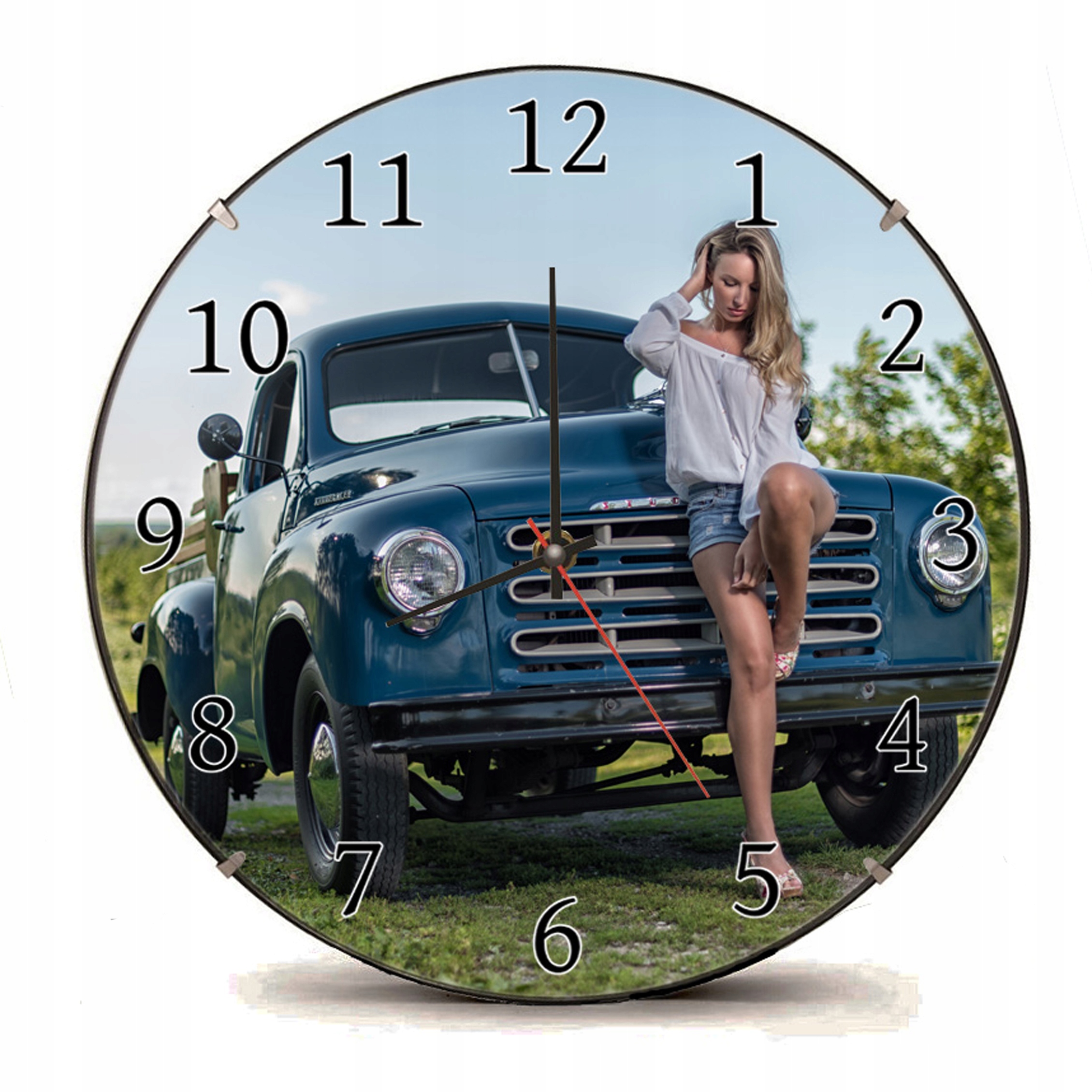 Zegar Warsztat Samochód Kobieta Różne Wzory Auto Marka inna