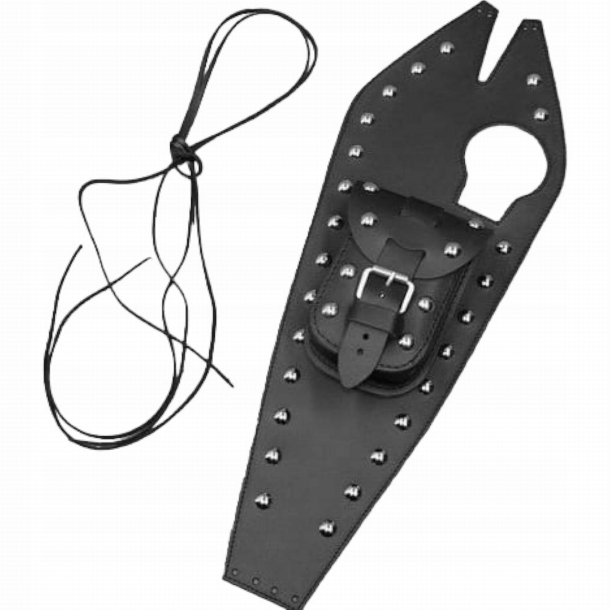 Kravata Kožený pás na nádrž Yamaha Virago XV 125 s cvočky