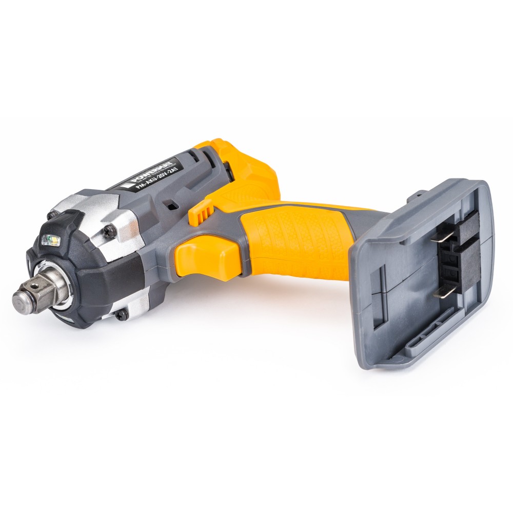 Klucz UDAROWY AKUMULATOROWY 20V nasadki + ADAPTERY Rozmiar trzpienia 1/2''