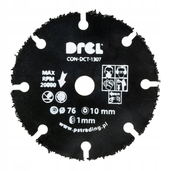 

Piła Tarczowa Do Mini Pilarki 76X10MM Uniwersalna