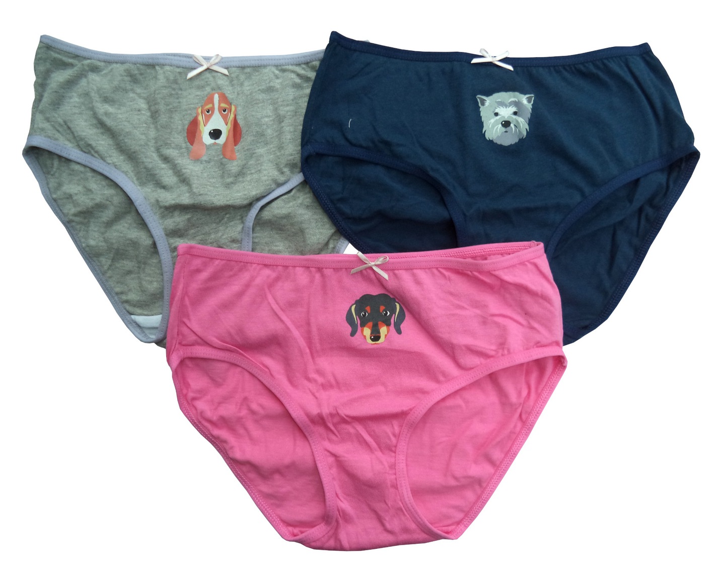 

figi majtki dziewczęce 3 pak 122-128 md27