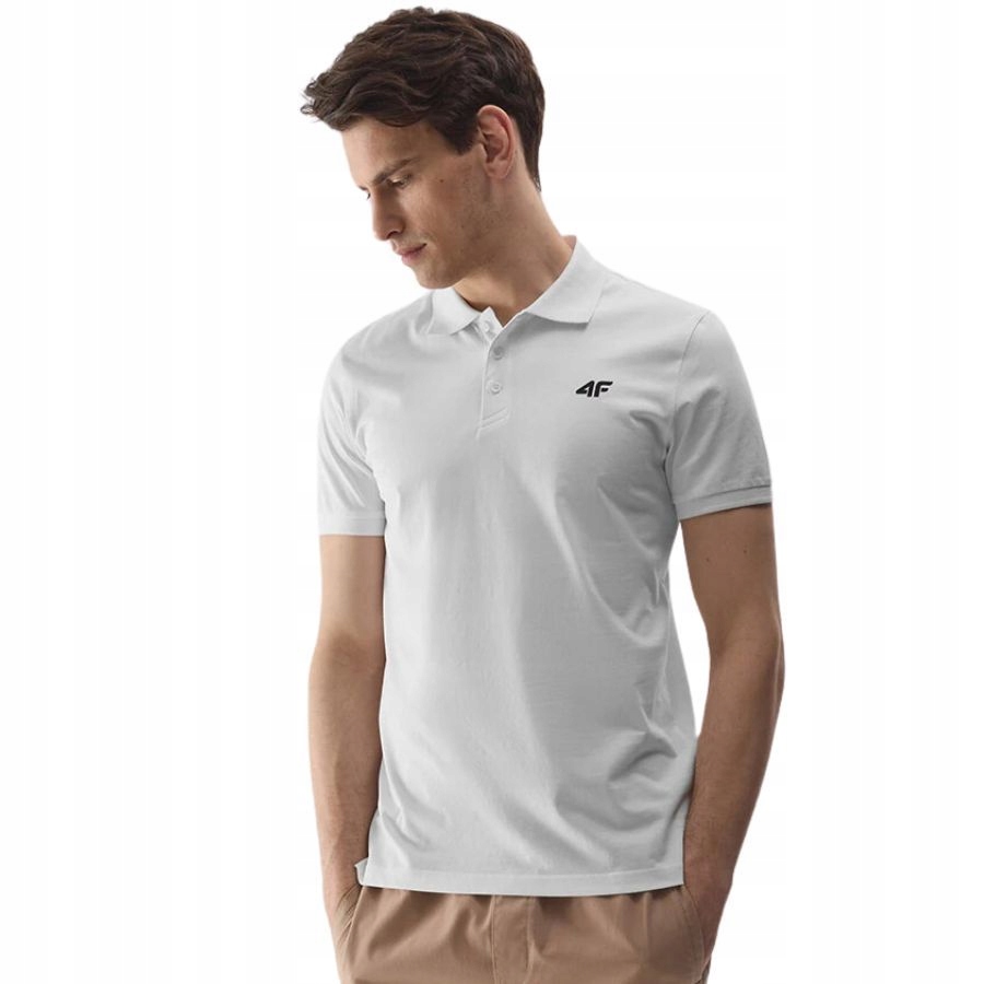 KOSZULKA MĘSKA POLO 4F T-SHIRT PODKOSZULEK BLUZKA SPORTOWA NA CO DZIEŃ Marka 4F