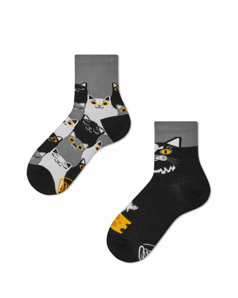 

Skarpety Manymornings Black Cat Kids 31-34