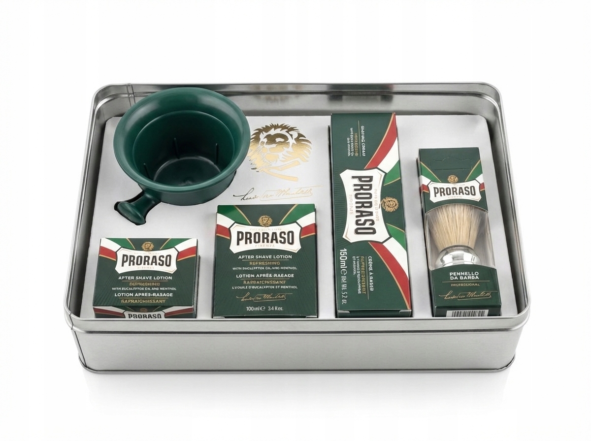 Dárková sada na holení Proraso, zelená linie