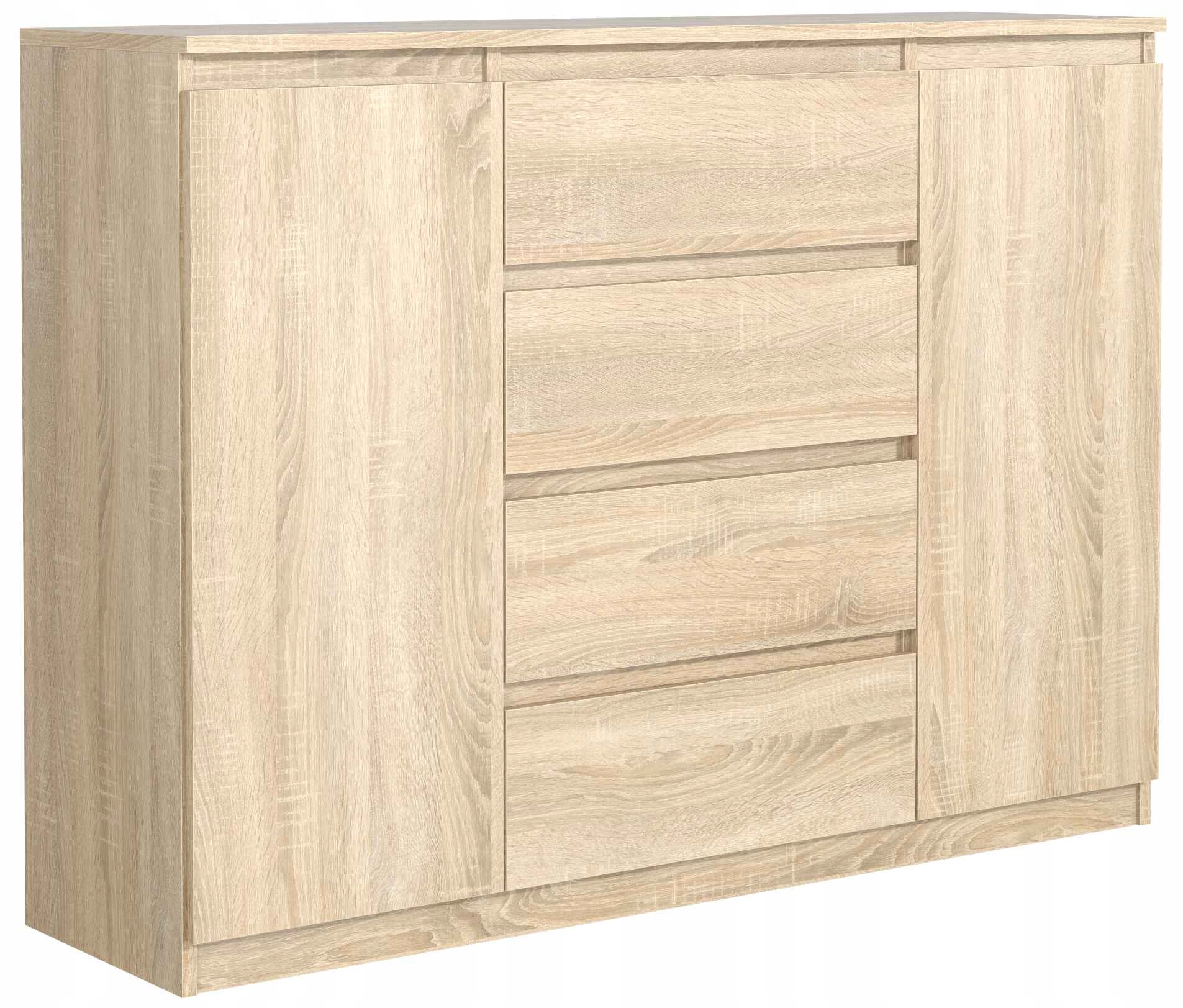 Komoda Nudo 138,5 cm do obývacího pokoje Ložnice Dub sonoma