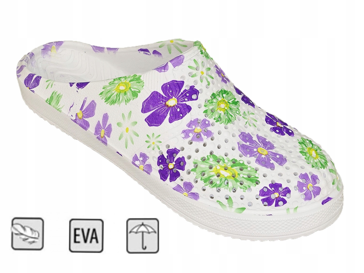 KLAPKI DAMSKIE PLAŻOWE BASENOWE LACZKI PIANKOWE