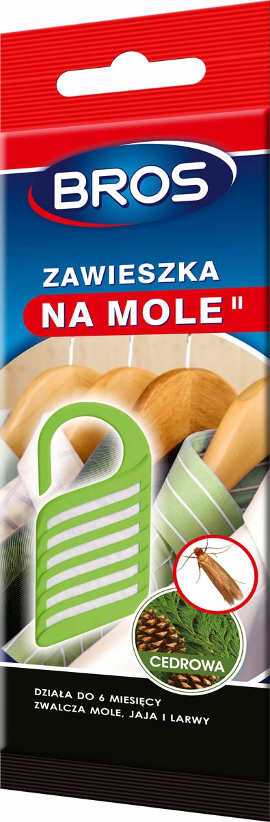

Bros zawieszka na mole odzieżowe cedrowa 1 szt