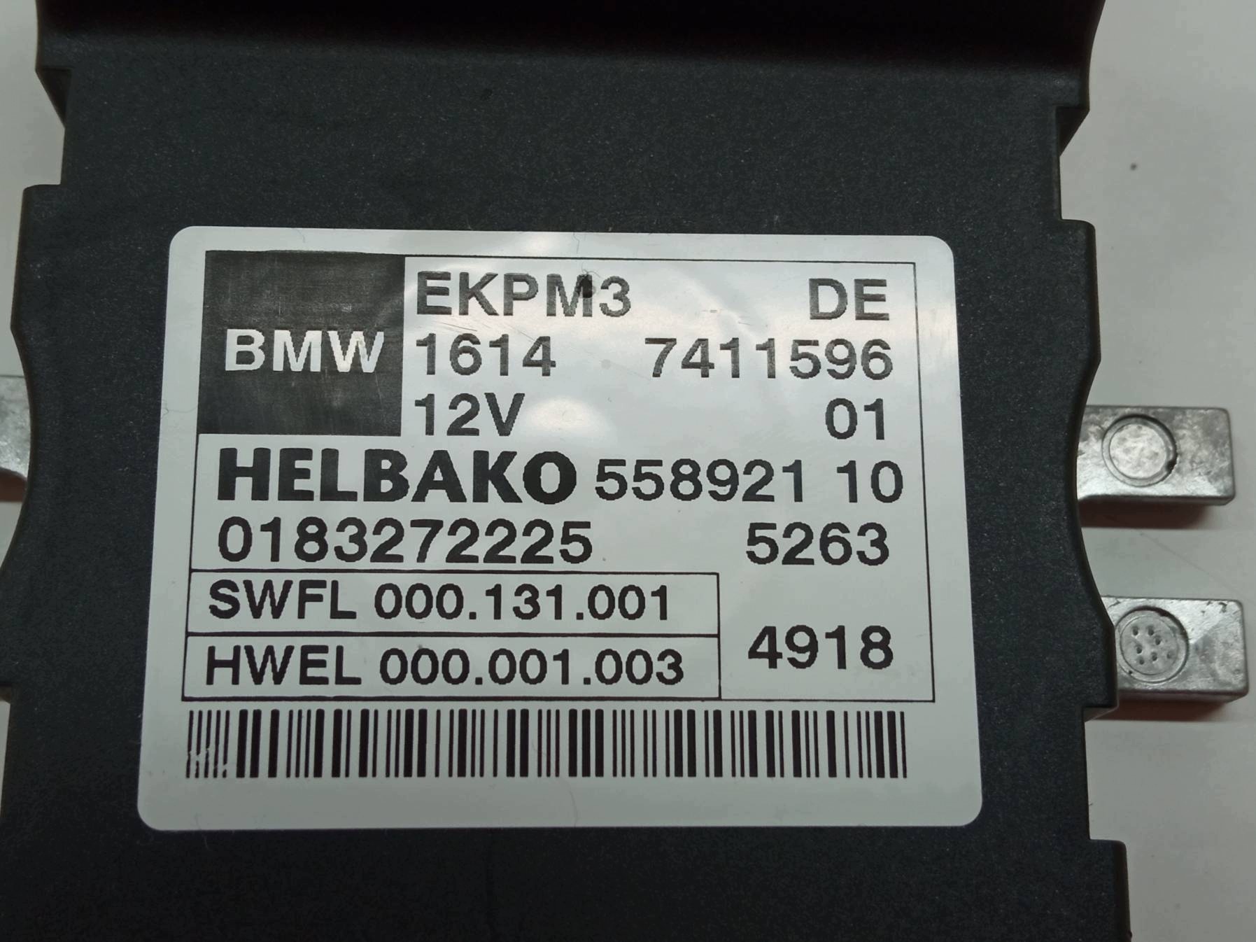 Module POMPY Carburant 7411596 Bmw X6 II (2014-2019) F16