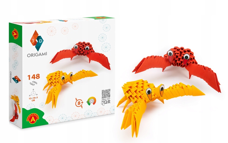

Origami Kraby składaj z papieru 2567