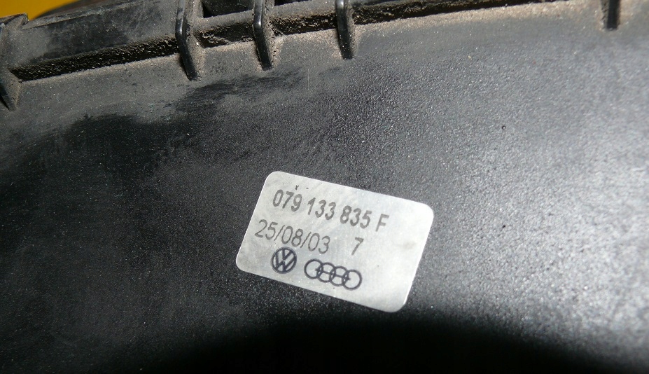 Gehäuse filter luft AUDI A6 C6 3.0 TDI V6 BMK 4F0133837D