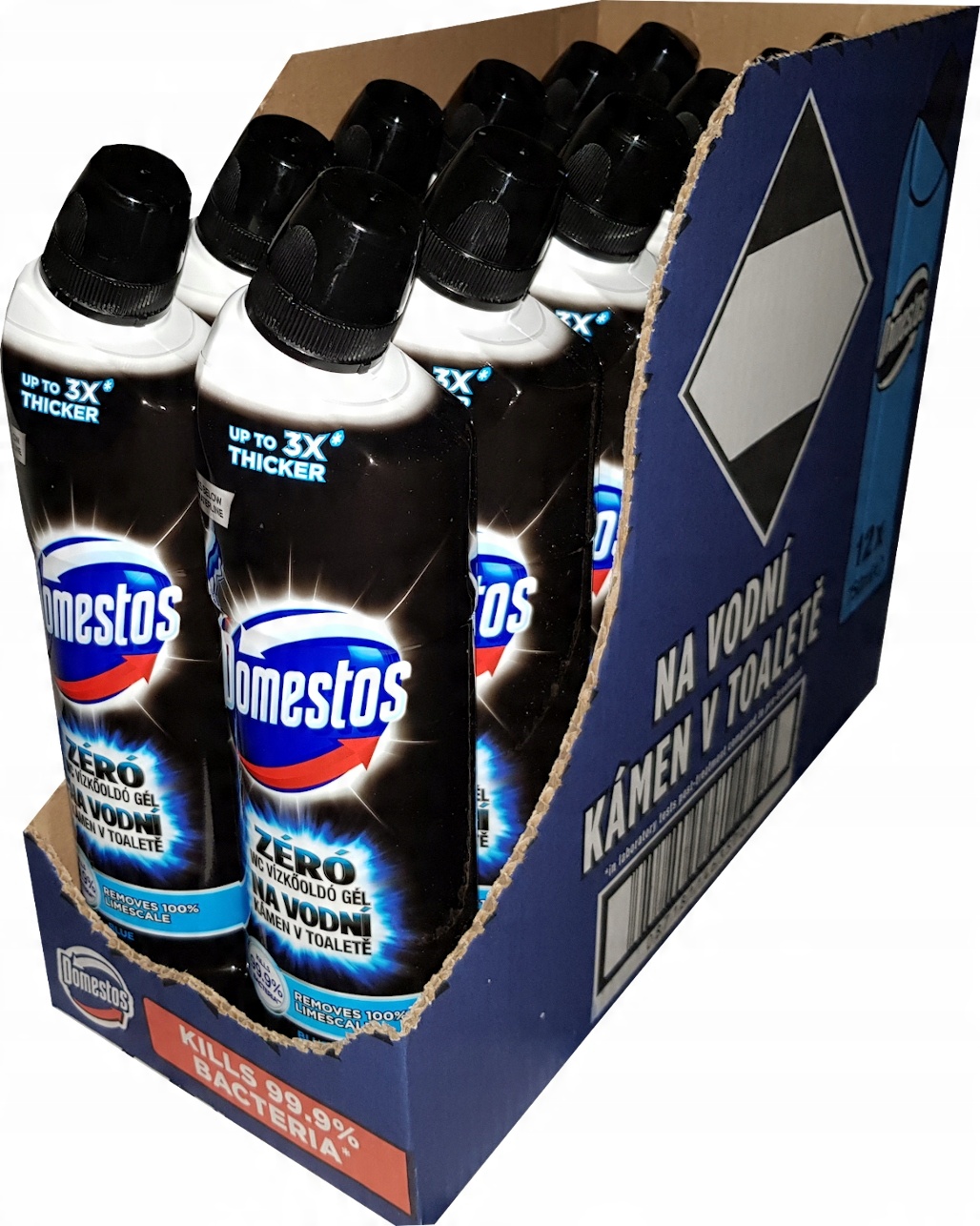

Żel Do Wc Domestos Zero 12 Szt X 750ml Blue Płyn
