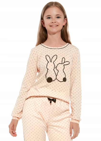 

Piżama dziewczęca 134/140 Cornette 962/151 Rabbits