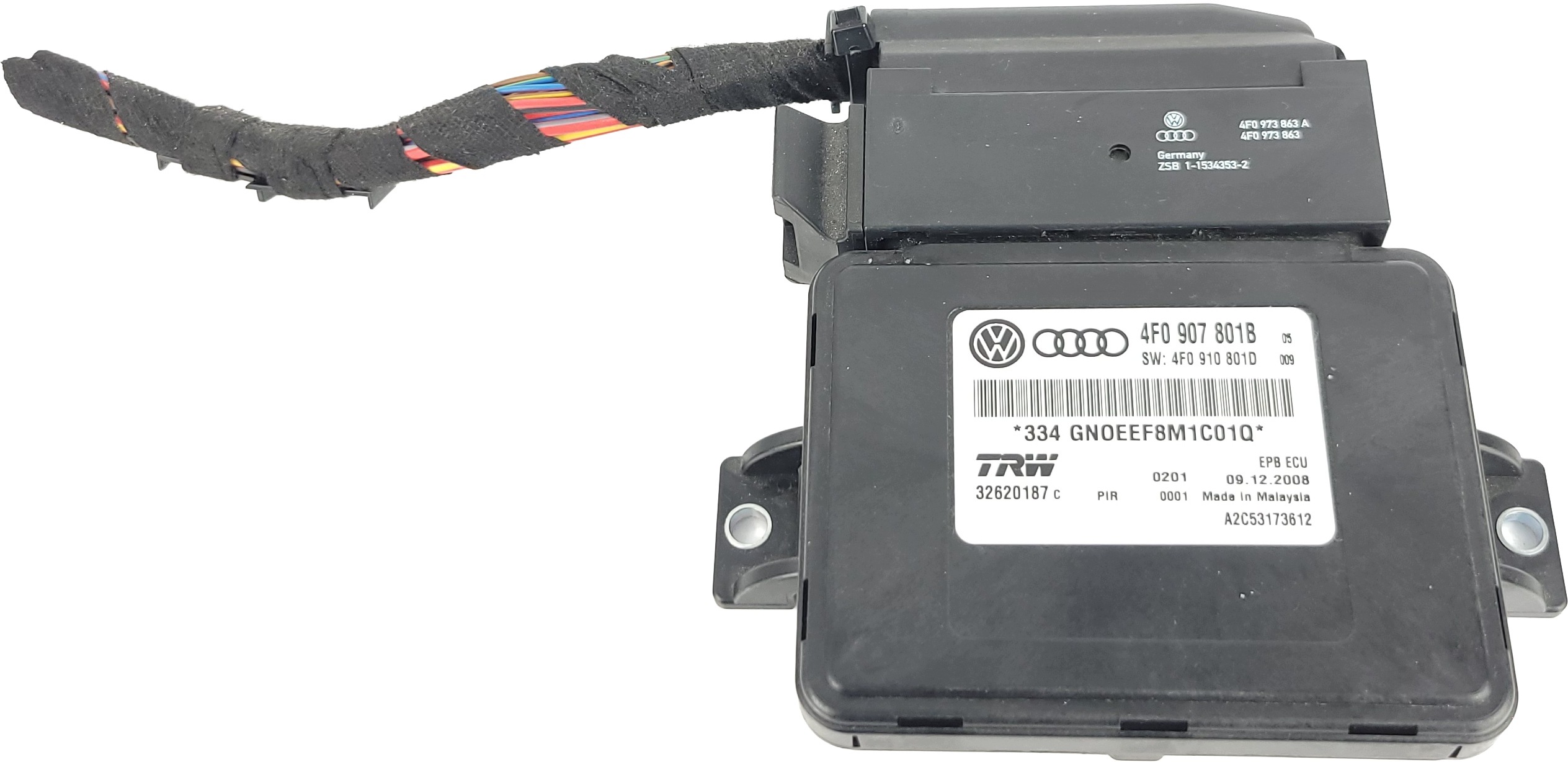 AUDI A6 C6 LIFT module control unit electric brake 4F0907801B