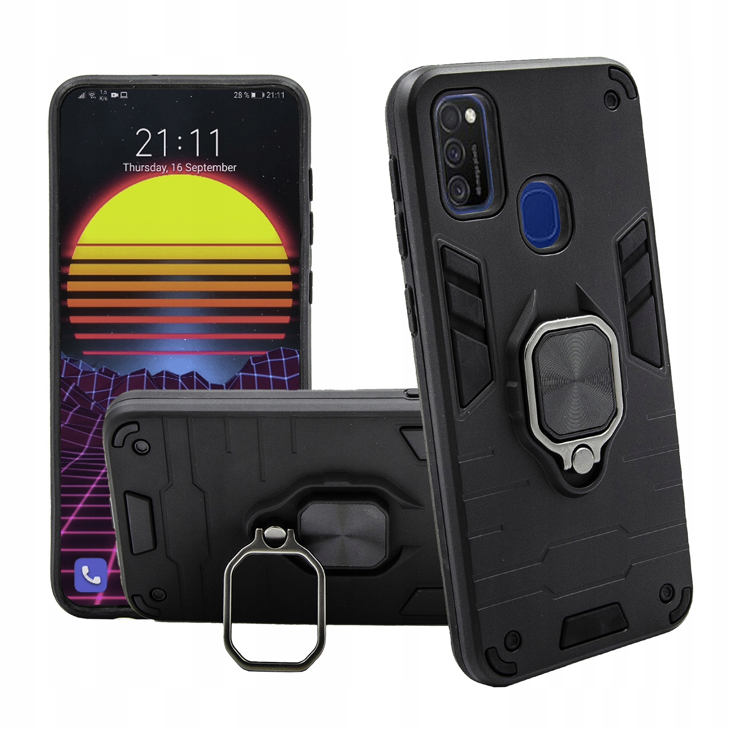 

Etui Pancerne Do Samsung Galaxy M21 Obudowa Holder
