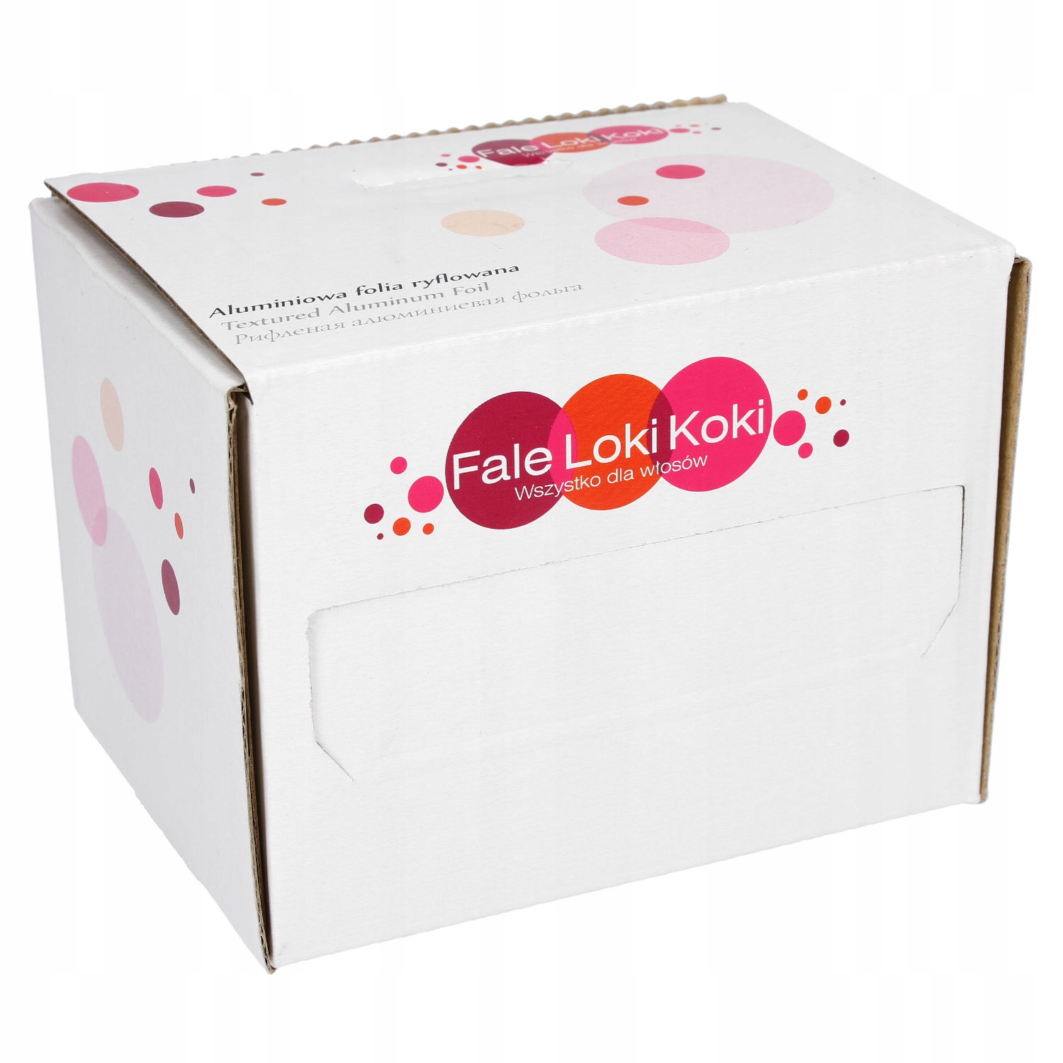 FALE LOKI KOKI ryflowana folia fryzjerska 75m