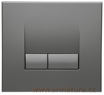 Cersanit Tlačidlo splachovača Wc Target Aqua Hero Sintra Čierna Siamp Black