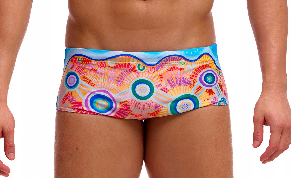 Strój do pływania Funky Trunks Kulin Colour - sidewinder (UK36)