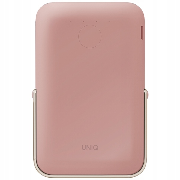 Uniq Powerbank Hoveo 5000mAh Usb-c 20WPD Fast charge Wireless Magnetic różo