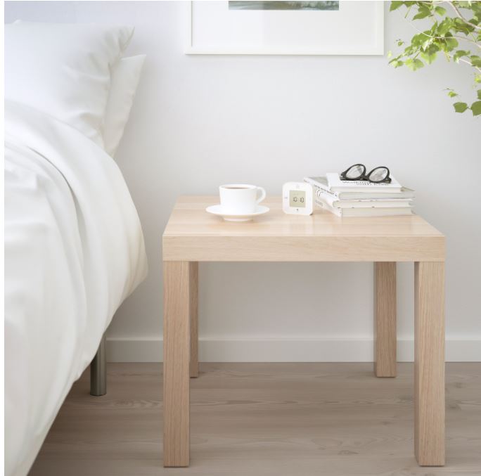 IKEA STOLIK STÓŁ LACK KWADRATOWY DĘBOWY 55x55 Marka Ikea