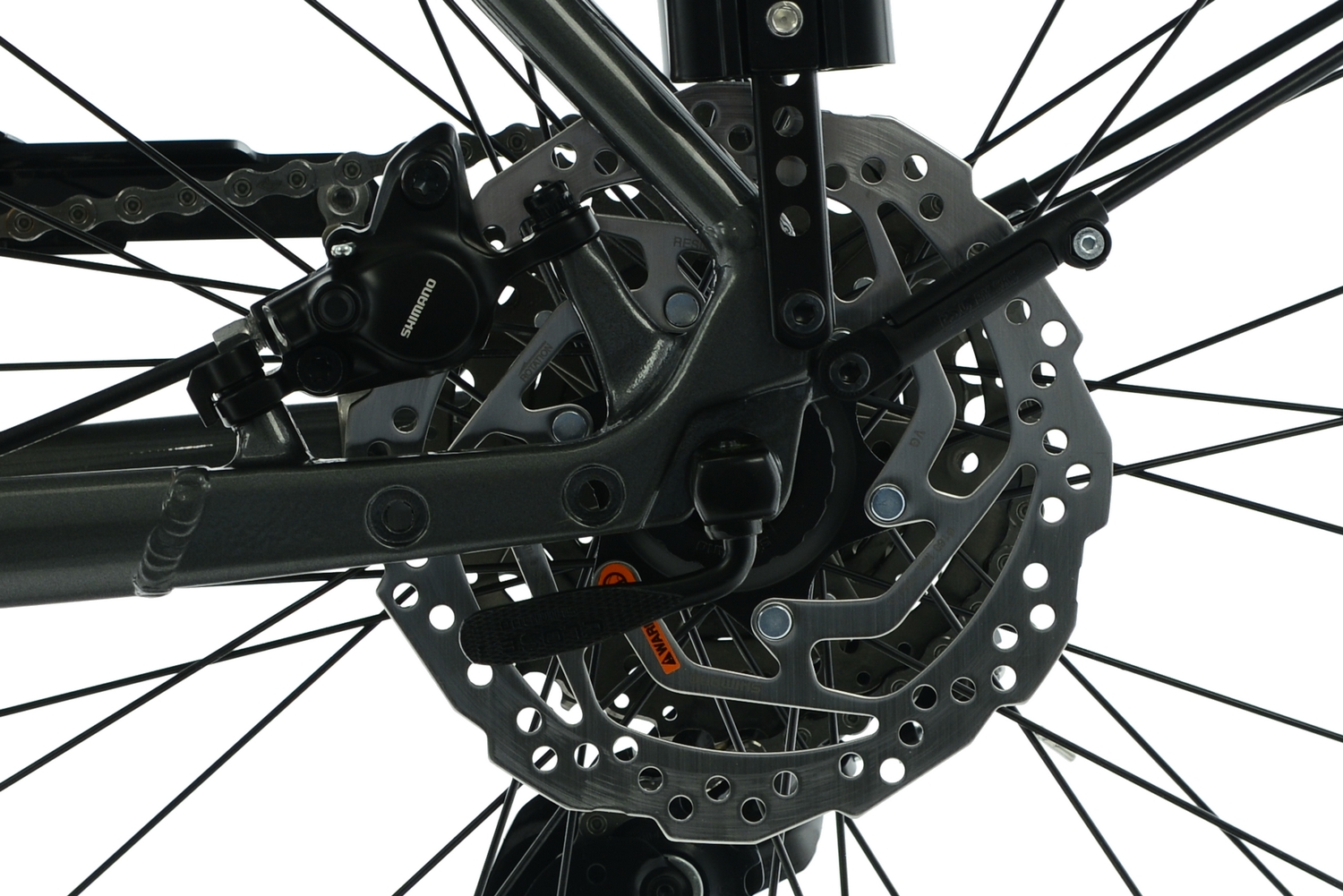 Rower Trekkingowy Kands 28 Verso V2 r19' grafitowy SHIMANO HYDRAULIKA r25M