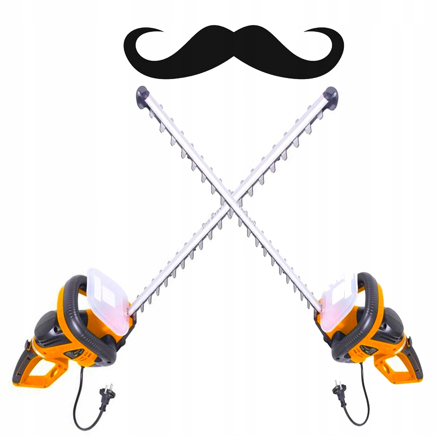 NOŻYCE ELEKTRYCZNE DIAMENT DO ŻYWOPŁOTU KRZEWÓW GAŁĘZI 61cm 1800W OSTRE Kod producenta REH 6261 RHO