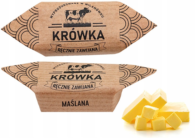 Levně Bonbóny Krówki máslové tahací 2kg ručně balené polské