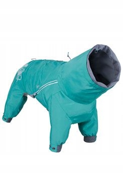 Levně Obleček Hurtta Mudventure overal Eco paví zeleň 55M