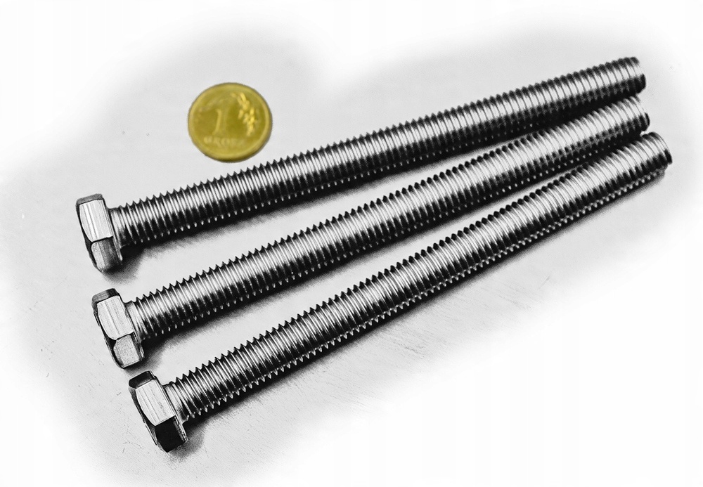 

M6x100 Śruba Sześciokątna Nierdzewna A2 933 (1)